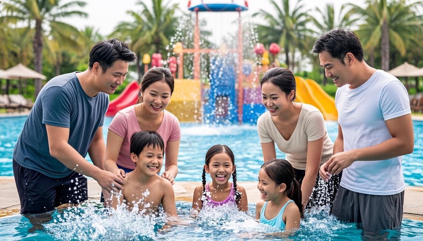 Keseruan Keluarga di CAS Water Park
